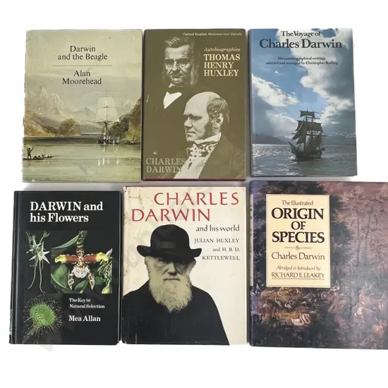 6 Modern Charles Darwin Related Volumes