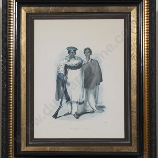 After George French Angas - Hone Heke And Patuone