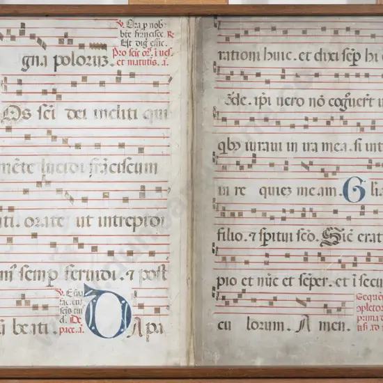 Circa 14th French or Italian Manuscript From Matthews Gospel