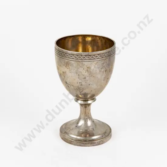 Geo III Scottish S/S Goblet
