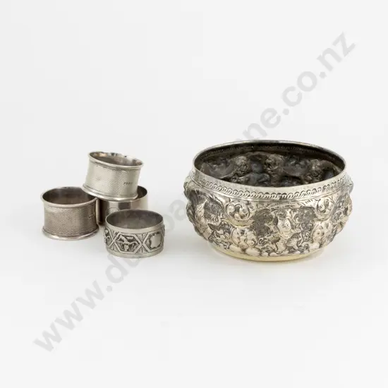 Indian Silver Bowl