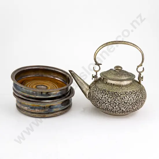 Eastern Part Silver Teapot