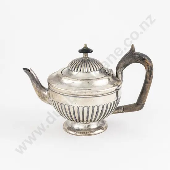 Vict S/S Batchelors Teapot By Mappin & Webb