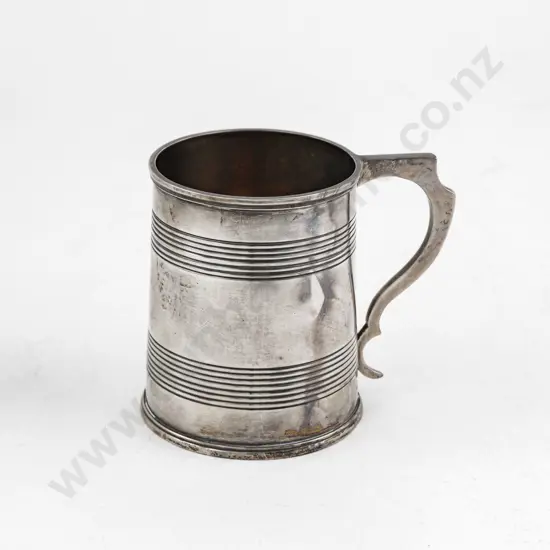 Vict S/S Christening Mug