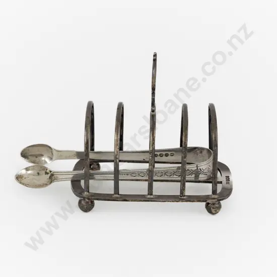 Geo V S/S Toast Rack By Walker & Hall