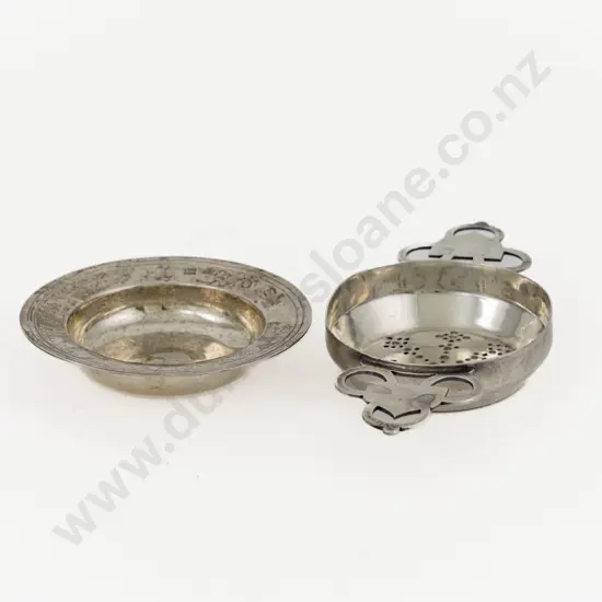 Geo V S/S Tea Strainer