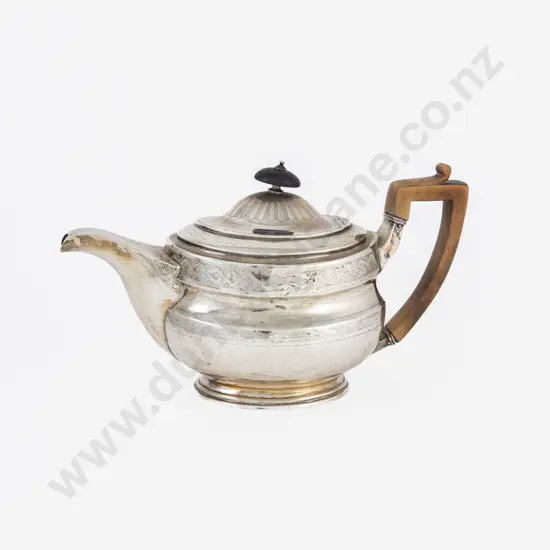 Geo III S/S Teapot