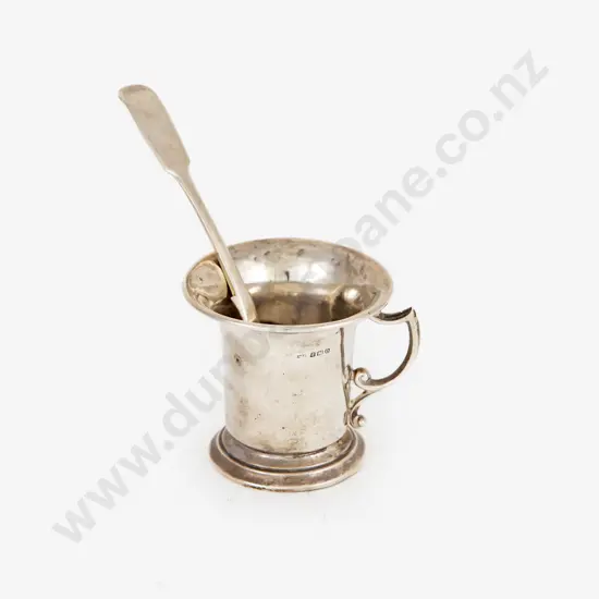 Small Geo V S/S Christening Mug