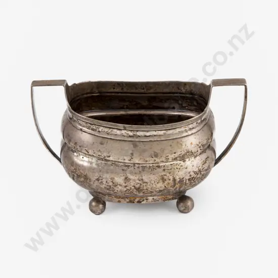 Georgian S/S Two Handled Sugar Bowl
