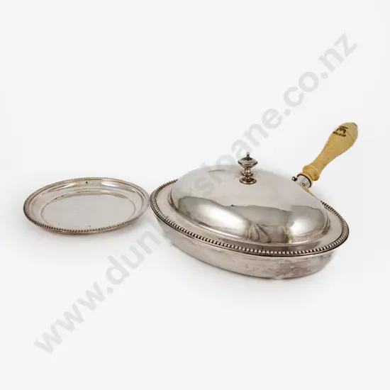 Late Vict S/Plate Chafing Dish