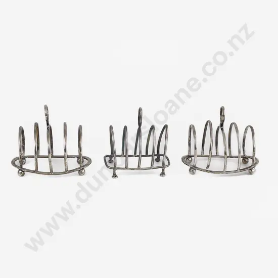 Pair Of Geo V S/S Toast Racks