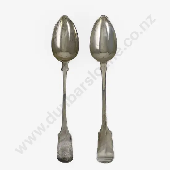 Pair Geo III S/S Basting Spoons