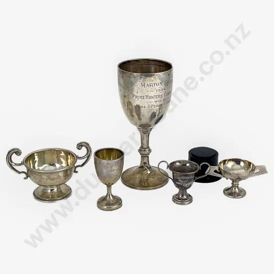 Six Various S/S Prize Cups