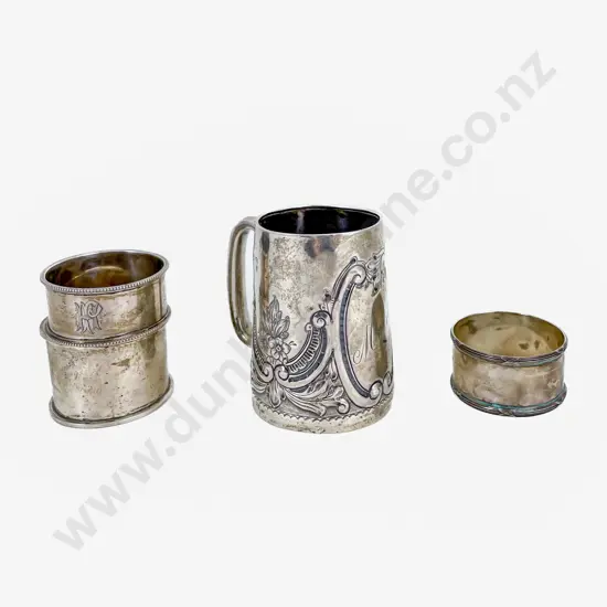 Edw VII S/S Christening Mug