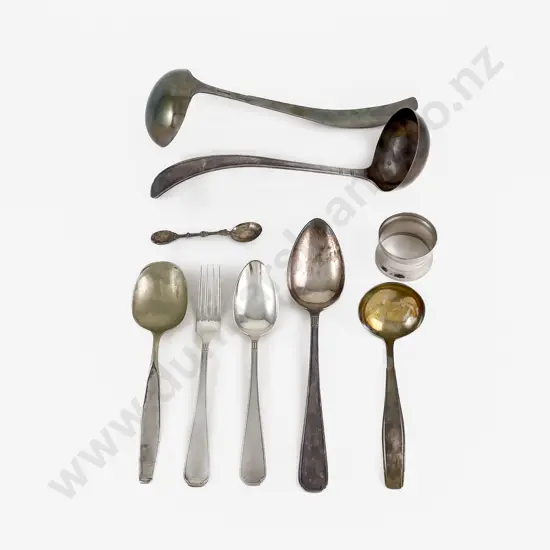 Group Of Gero Art Deco Style S/Plate Cutlery