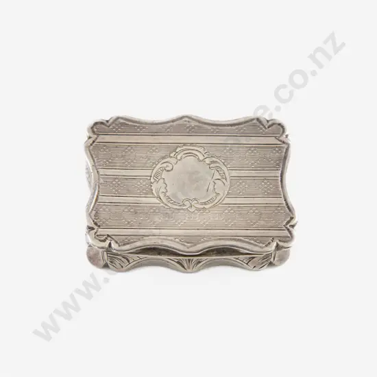 Victorian S/S Shaped Rectangular Vinaigrette