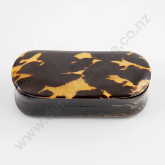 Victorian Tortoiseshell Snuff Box