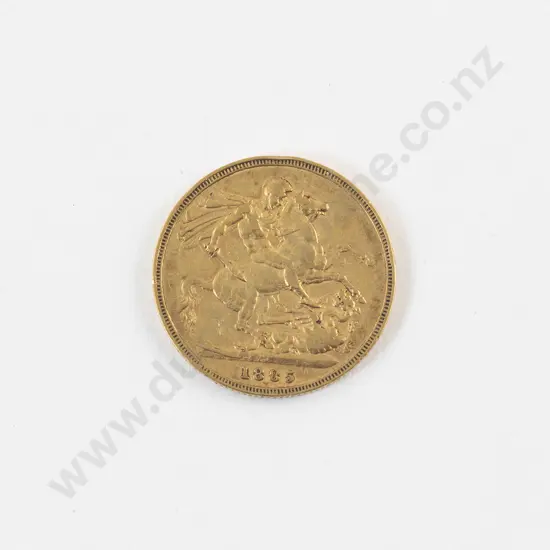 Victoria 1885 Full Gold Sovereign
