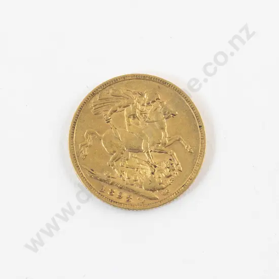 Victoria 1893 Full Gold Sovereign