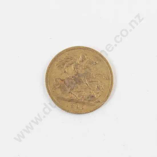 Vict 1899 Half Gold Sovereign