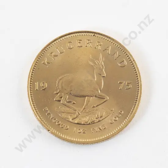 South Africa 1975 Krugerrand 1oz Fine Gold Coin