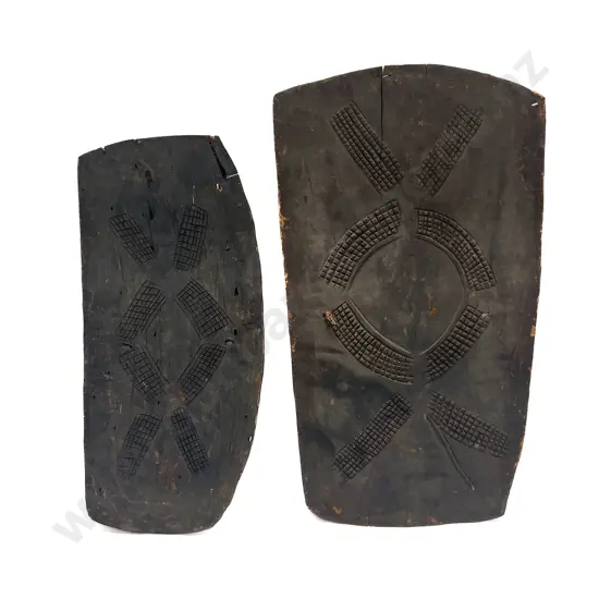 Two Papua New Guinea Shields