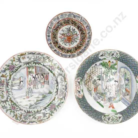Three Chinese Plates