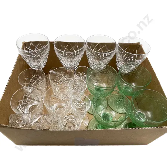 Small Quantity of Assorted Crystal and Glassware