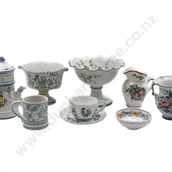 Small Quantity of Assorted Decorated Hand Painted China