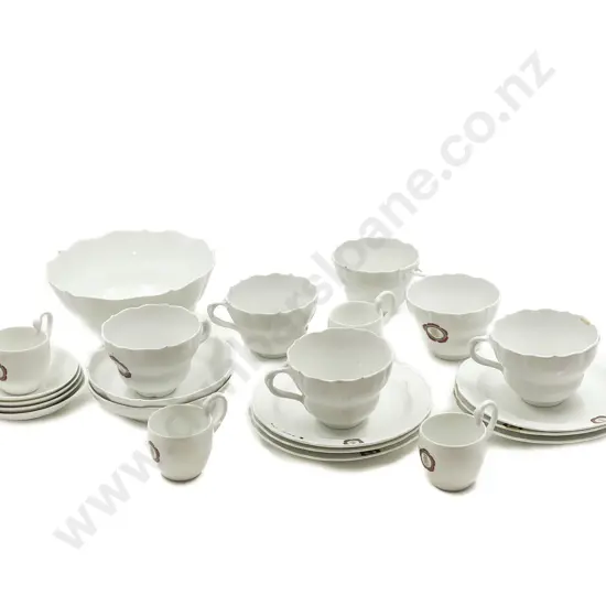 Meissen Armorial Fine White Porcelain