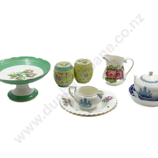 Quantity of Assorted Fancy China Including Minton and Wedgwood