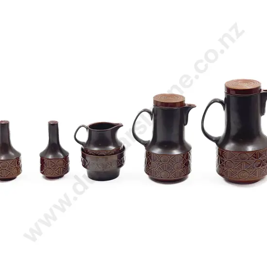 Seven Pieces of Beswick Stoneware