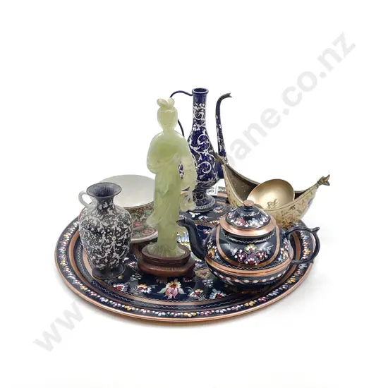 Small Quantity of Assorted Decorative Enamel etc