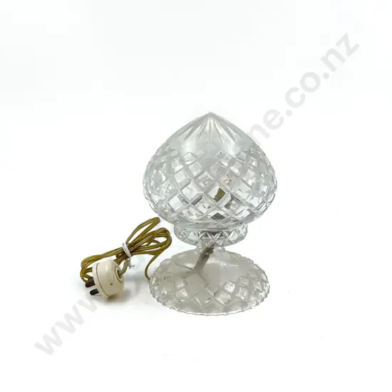 Crystal Table Lamp and Shade