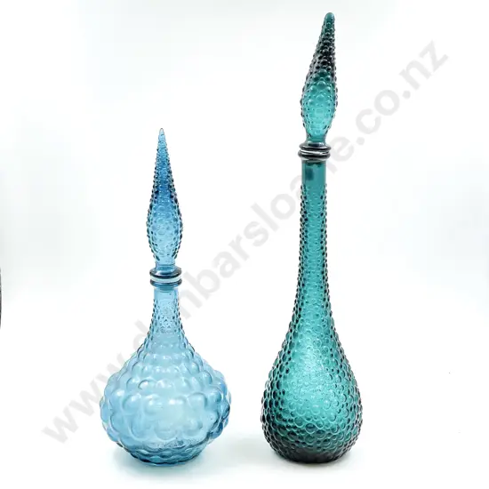 Two Italian Art Glass Decanters