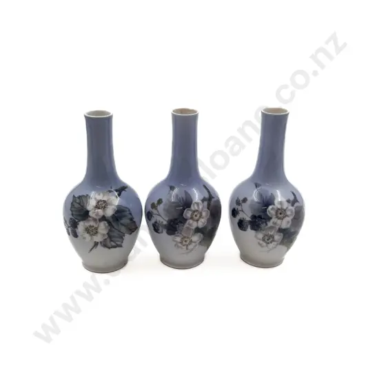 Pair of Royal Copenhagen Vases Together with Similar