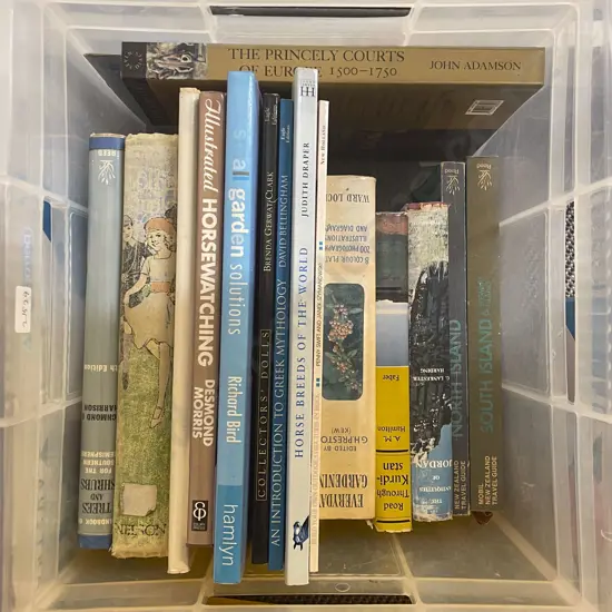 Box of Assorted Books Including NZ Reference