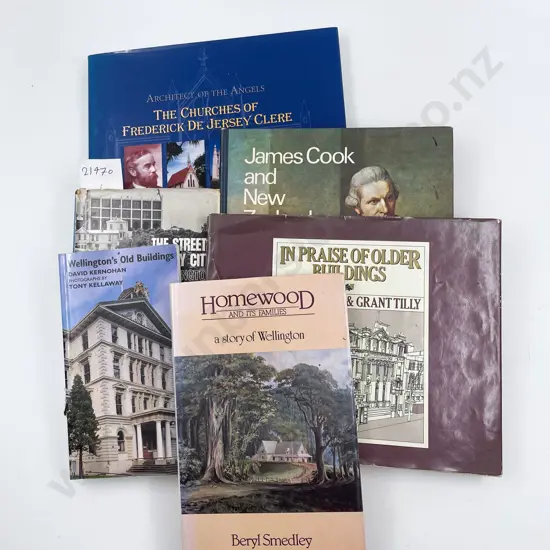 Six Assorted Early NZ and Architectural Volumes