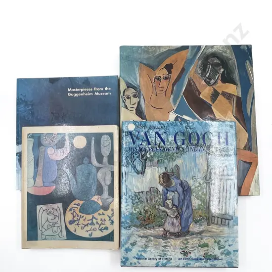 Four Assorted Art Reference Volumes