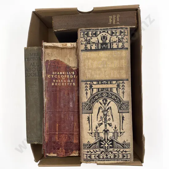 Mrs Beeton's All About Cookery Together with Home Handbook of Hygiene of Medicine with others