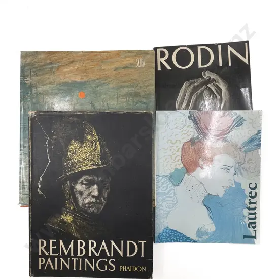 Four Assorted Art Reference Volumes
