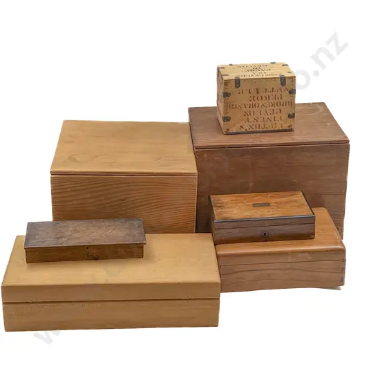 Quantity of Assorted Wooden Boxes etc