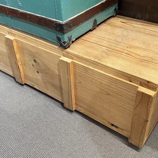 Rectangular Pine Trunk