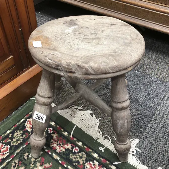 Victorian Weathered Milking Stool
