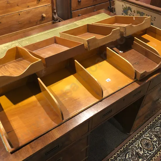 Six Various Paper Filing Drawers