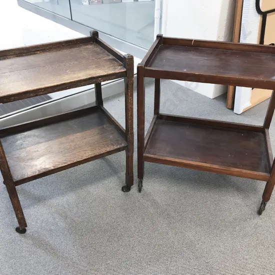 Two Tea Trolleys