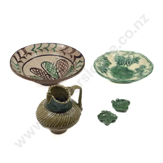 Five Pieces of Pottery (a/f)