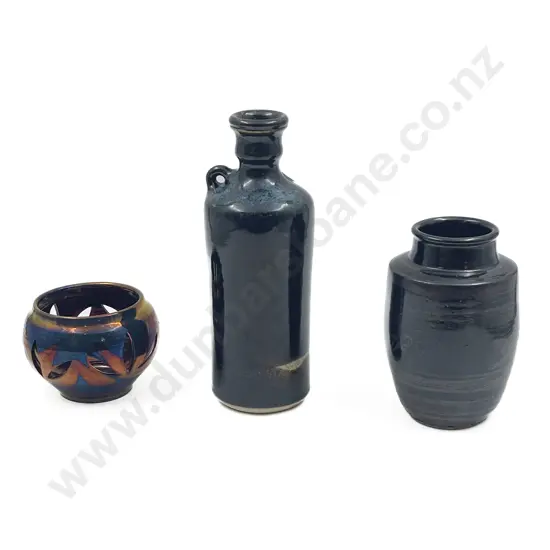 Three Pieces of NZ Pottery