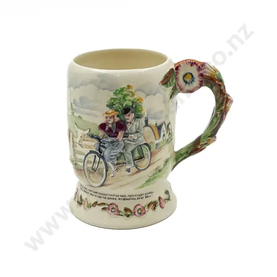 Crown Devon Musical "Daisy Bell" Tankard