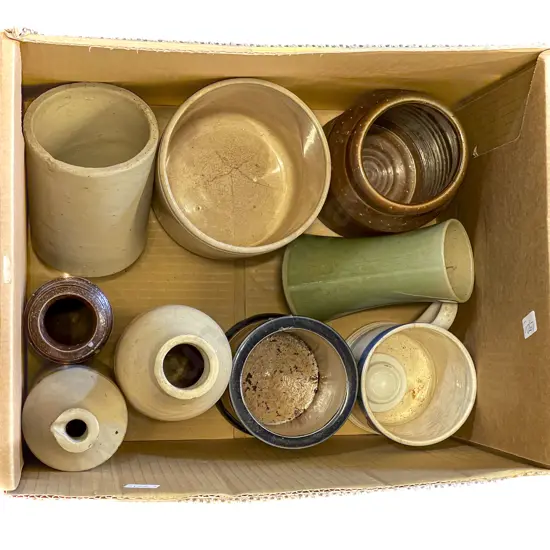 Quantity of Assorted Vintage Stoneware